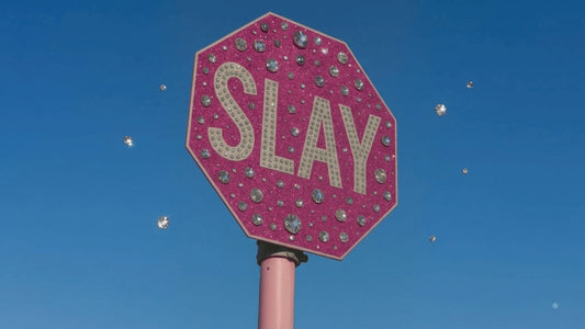 Woman sorting supplements at kitchen table