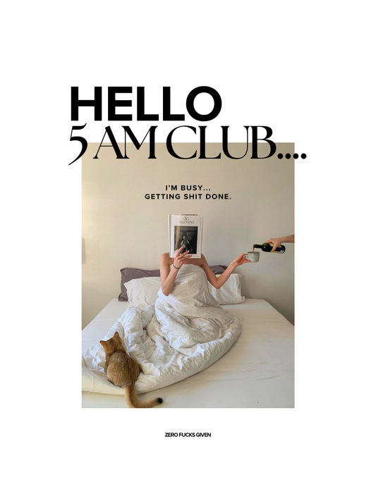 5 Luxe Morning Rituals to Start Your Year Like a Rich Fit Bitch