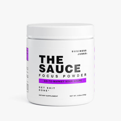 Business Jerks The Sauce Focus Powder - Go-To-Market Sour Grape