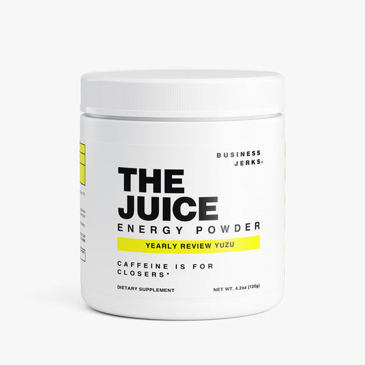 Business Jerks The Juice Energy Powder - Yearly Review Yuzu
