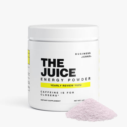Business Jerks The Juice Energy Powder - Yearly Review Yuzu