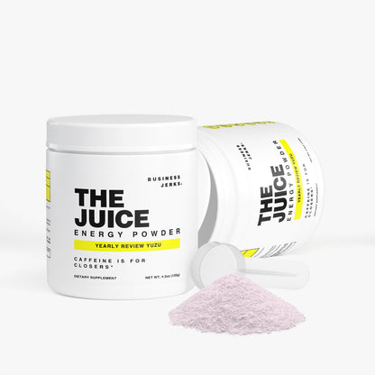 Business Jerks The Juice Energy Powder - Yearly Review Yuzu