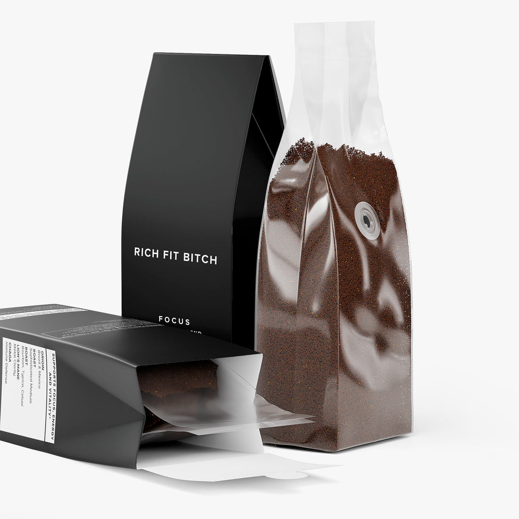 FOCUS MUSHROOM COFFEE - MEDIUM ROAST