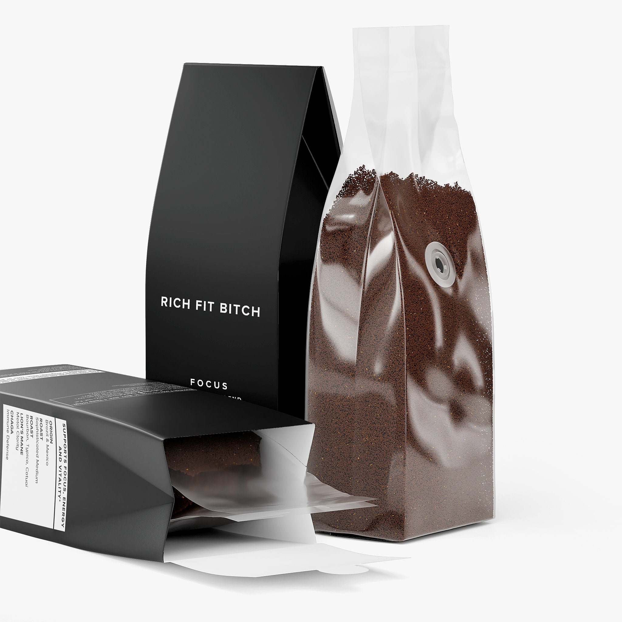FOCUS MUSHROOM COFFEE - MEDIUM ROAST