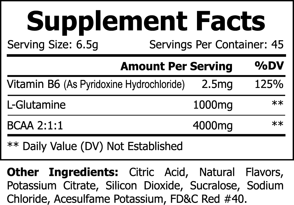 BCAA 2:1:1 - FRUIT PUNCH