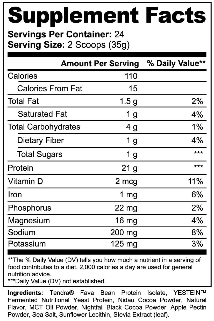 PLANT PROTEIN - CHOCOLATE
